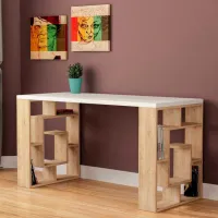 Masă de birou Showdeko Labirent PAL/ Oak photo 2