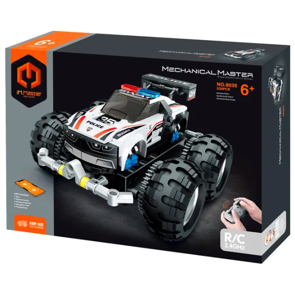 Конструктор с радиоуправлением XTech Off-Road Monster Truck Автомобиль/ Белый photo 3
