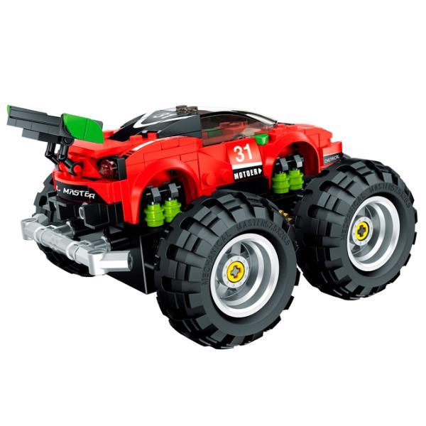 Constructor cu telecomandă XTech Off-Road Monster Truck Mașină/ Red photo 2 Constructor cu telecomandă XTech Off-Road Monster Truck Mașină/ Red photo 2