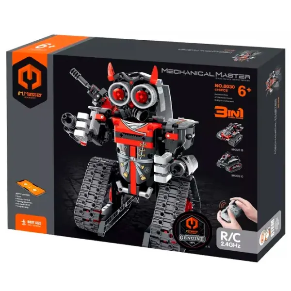 Конструктор с радиоуправлением XTech 3 in 1 Robot Робот/ Красный photo 4