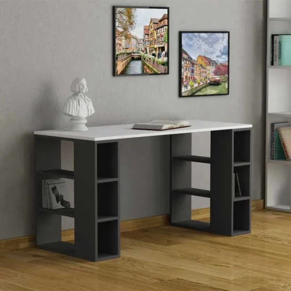 Masă de birou Showdeko Colmar PAL/ Anthracite photo 2