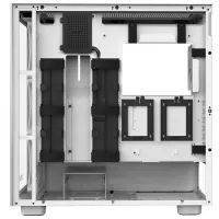 Carcasă NZXT H7 Flow RGB Mid Tower / White photo 8