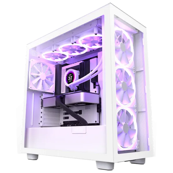 Корпус NZXT H7 Flow Mid Tower / Белый photo 2