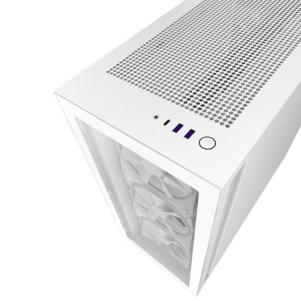 Корпус NZXT H7 Flow Mid Tower / Белый photo 5