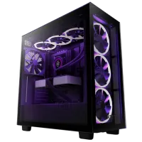 Carcasă NZXT H7 Flow RGB Mid Tower / Black photo 2
