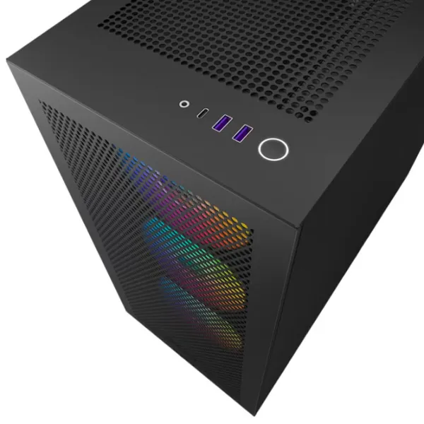 Корпус NZXT H7 Flow RGB Mid Tower / Черный photo 4