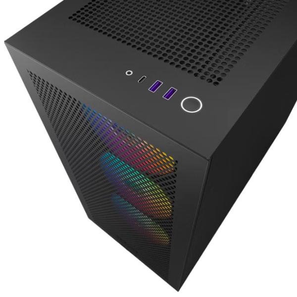 Корпус NZXT H7 Flow RGB Mid Tower / Черный photo 4