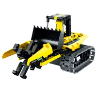 Constructor cu telecomandă XTech 3 in1 Excavator Transport/ Yellow photo 3
