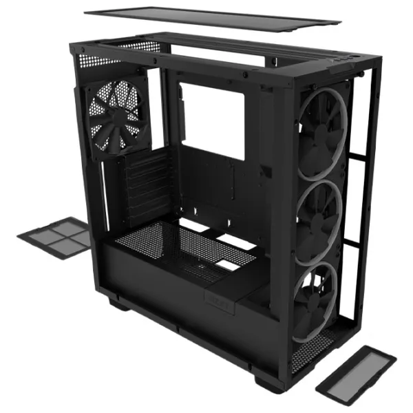 Корпус NZXT H7 Flow Mid Tower / Черный photo 6