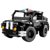 Конструктор с радиоуправлением XTech 2 in 1 Police Car Автомобиль/ Черный photo 2