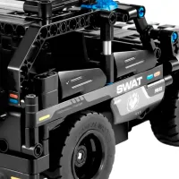 Конструктор с радиоуправлением XTech 2 in 1 Police Car Автомобиль/ Черный photo 6