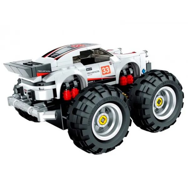 Конструктор с радиоуправлением XTech Off-Road Monster Truck Автомобиль/ Белый photo 2 Конструктор с радиоуправлением XTech Off-Road Monster Truck Автомобиль/ Белый photo 2