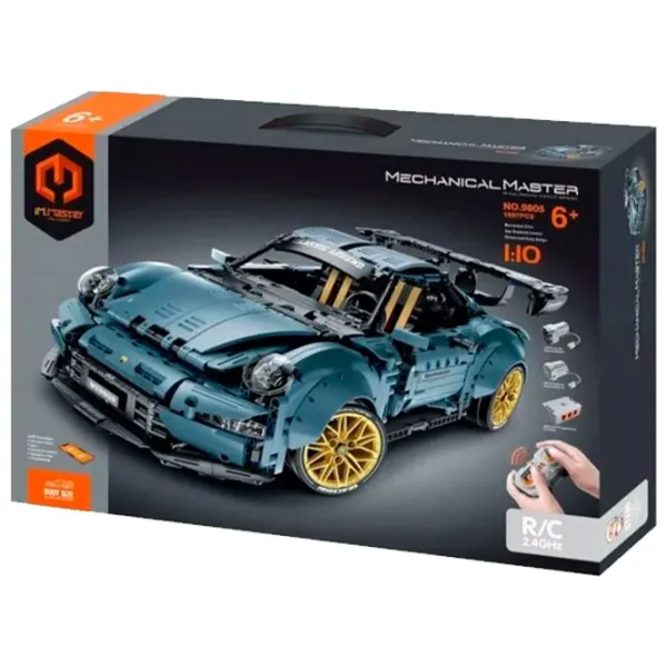 Конструктор с радиоуправлением XTech Drift Racing Car Автомобиль/ Синий photo 3