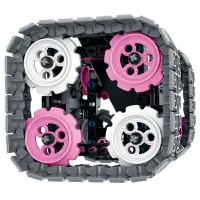 Constructor cu telecomandă XTech 3 in 1 Robot Robot/ Pink photo 3