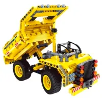 Конструктор XTech Construction Dump Truck & Plane Транспорт/ Желтый photo 2