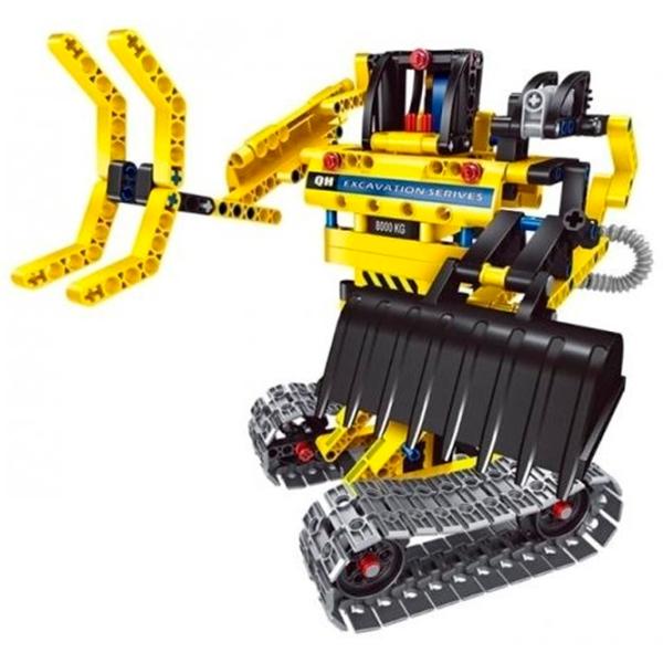 Constructor XTech Construction Excavator & Robot Robot/ Yellow photo 3