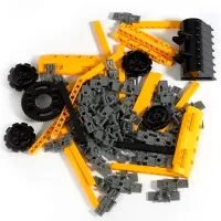 Constructor XTech Construction Excavator & Robot Robot/ Yellow photo 4