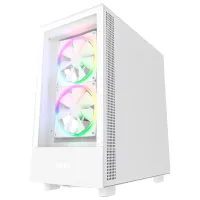 Carcasă NZXT H5 Elite Mid Tower / White photo 2
