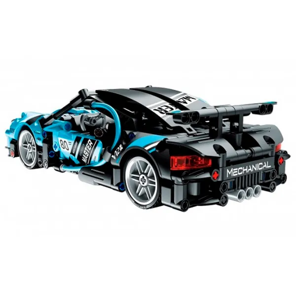 Конструктор XTech Pull Back Car Автомобиль/ Голубой photo 2