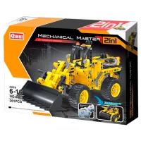 Конструктор XTech 2 in 1 Construction Bulldozer & Tank Строительный бульдозер/ Желтый photo 3