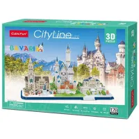 Puzzle 3D CubicFun Bavaria 6+/ Numărul de piese: 178 photo 2