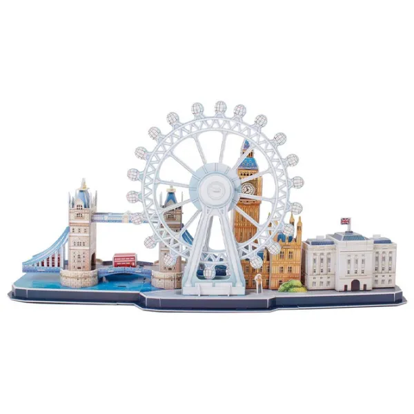 Пазл 3D CubicFun London 6+/ Количество деталей: 107 photo 2