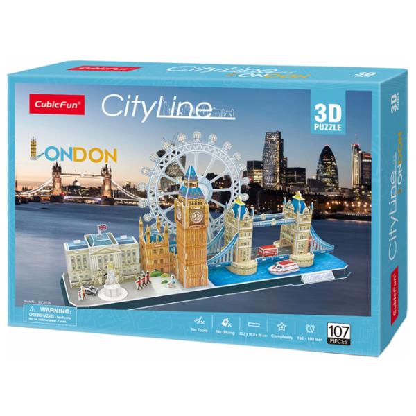 Пазл 3D CubicFun London 6+/ Количество деталей: 107 photo 3