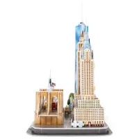 Puzzle 3D CubicFun New York City 6+/ Numărul de piese: 114 photo 2