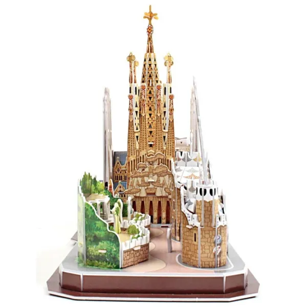 Пазл 3D CubicFun Barcelona 6+/ Количество деталей: 186 photo 2