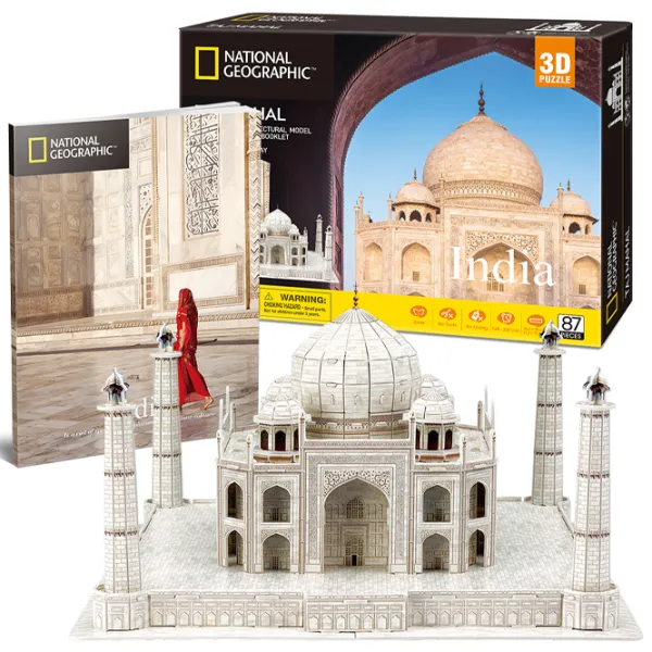 Пазл 3D CubicFun TAJ MAHAL 6+/ Количество деталей: 87 photo 2