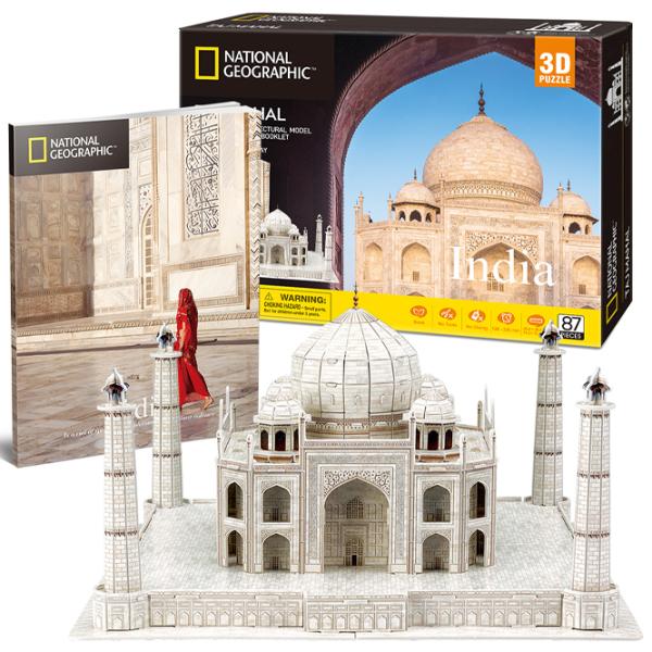 Пазл 3D CubicFun TAJ MAHAL 6+/ Количество деталей: 87 photo 2