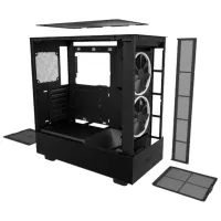 Carcasă NZXT H5 Elite Mid Tower / Black photo 6