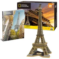 Пазл 3D CubicFun Eiffel Tower 6+/ Количество деталей: 80 photo 2