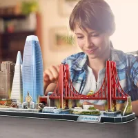 Пазл 3D CubicFun San Francisco LED 6+/ Количество деталей: 90 photo 4