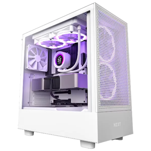 Корпус NZXT H5 Flow Mid Tower / Белый photo 5