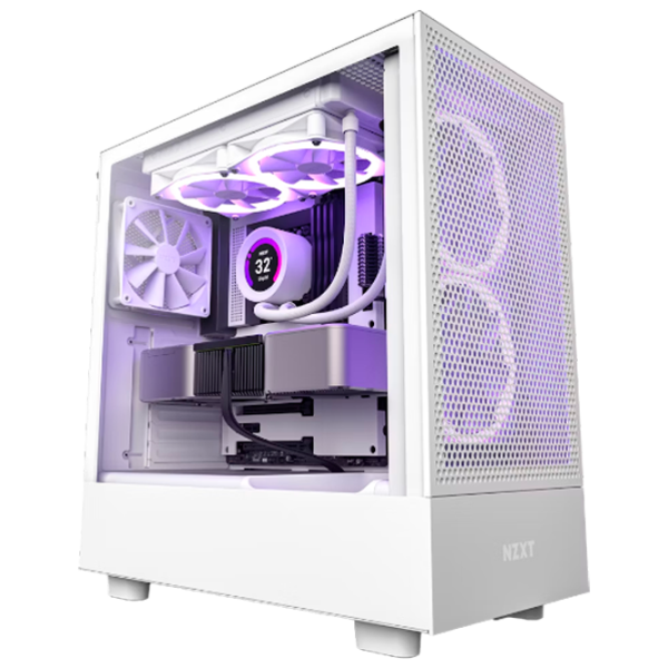 Корпус NZXT H5 Flow Mid Tower / Белый photo 5