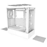 Carcasă NZXT H5 Flow Mid Tower / White photo 6