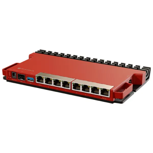 Коммутатор Mikrotik L009UiGS-RM Красный photo 3