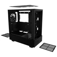 Carcasă NZXT H5 Flow Mid Tower / Black photo 6