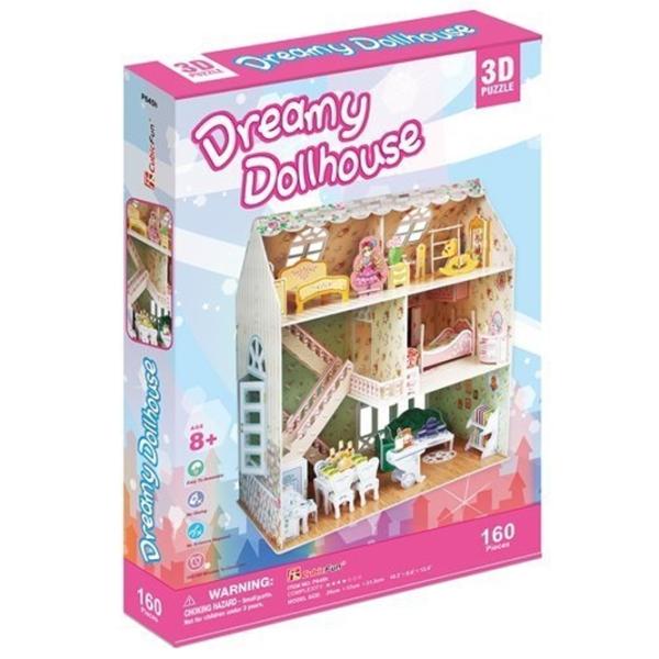 Пазл 3D CubicFun Dreamy Dollhouse 8+/ Количество деталей: 160 photo 3