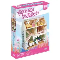 Puzzle 3D CubicFun Dreamy Dollhouse 8+/ Numărul de piese: 160 photo 3