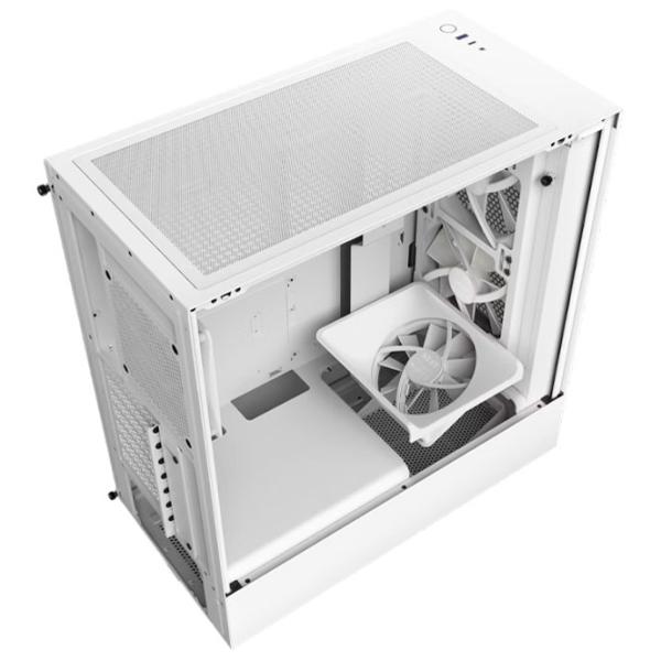 Корпус NZXT H5 Flow RGB Mid Tower / Белый photo 6