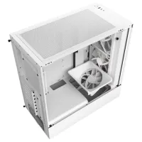 Carcasă NZXT H5 Flow RGB Mid Tower / White photo 6