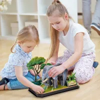 Пазл 3D CubicFun Elephant 5+/ Количество деталей: 42 photo 3