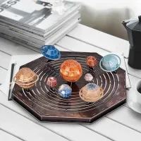 Puzzle 3D CubicFun Solar System 8+/ Numărul de piese: 173 photo 2