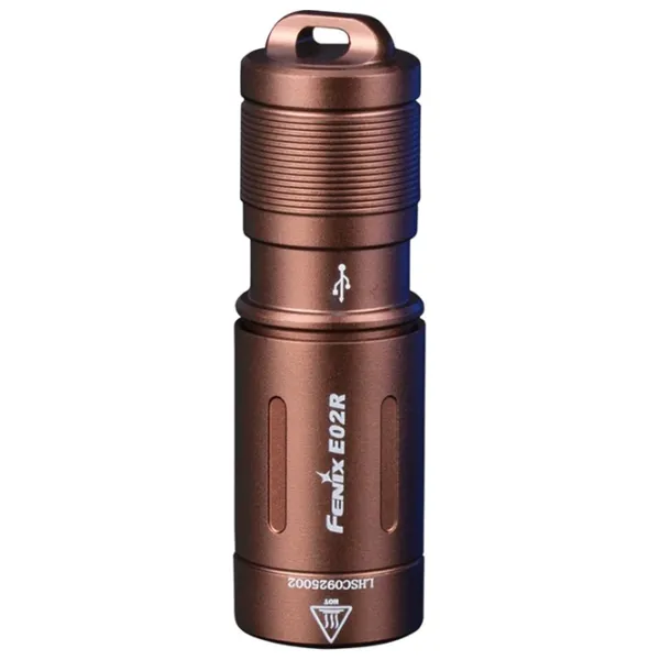 Lanternă Fenix E02R Brown photo 2