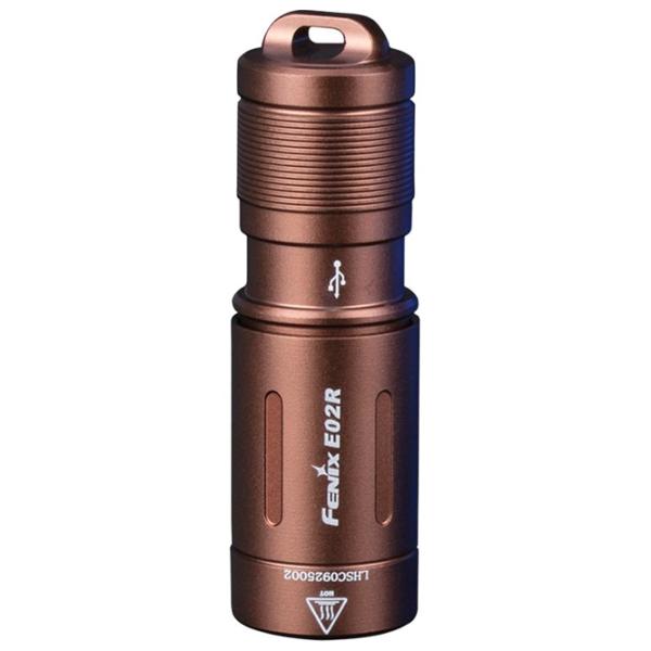 Lanternă Fenix E02R Brown photo 2