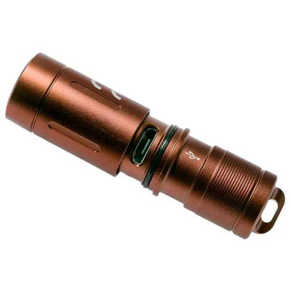 Lanternă Fenix E02R Brown photo 3