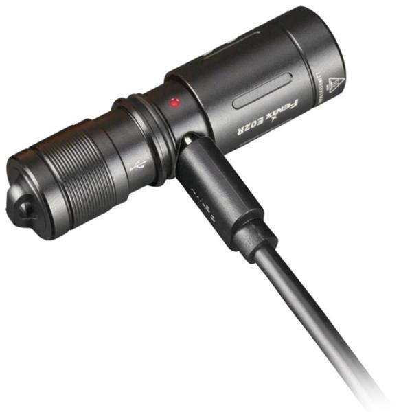 Lanternă Fenix E02R Black photo 5