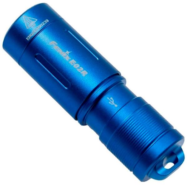 Lanternă Fenix E02R Blue photo 2